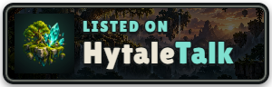 Listed on HytaleTalk